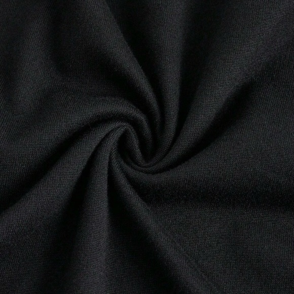 Elegant Black Cut-Out Dress size XL NEW - Picture 5 of 5